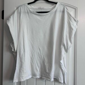 Nuuds Cream Oversized Boxy T-Shirt